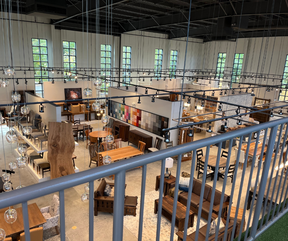 DutchCrafters Amish Furniture Showroom COUCH