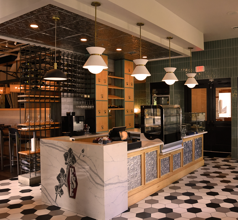 Restaurant interior